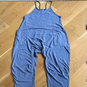 Free People blue jumpsuit, size m